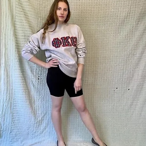 Vtg 90s Champion Reverse Weave Phi Kappa Theta Sorority Fraternity Sweatshirt L - Picture 6 of 15